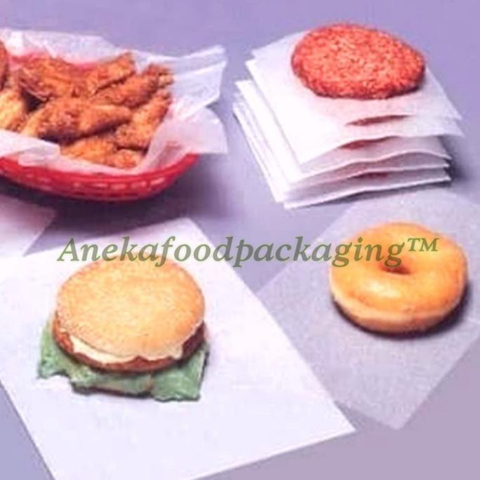 

BERAS- GROSIR-WRAPPER/KERTAS NASI ALA KFC UK. 25X27 CM (ISI 1000LBR) -UNGGULAN.