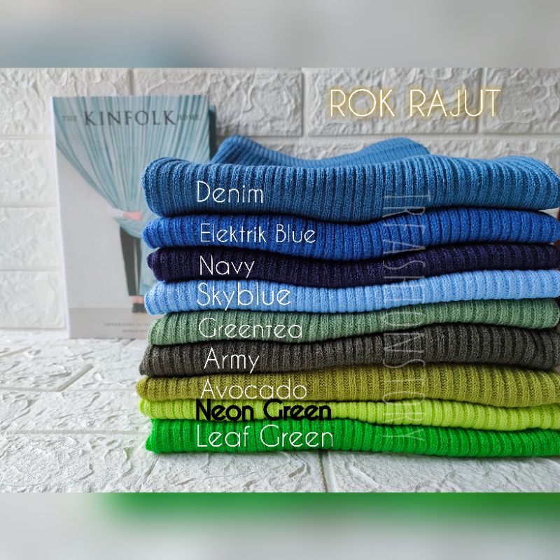 Rok Rajut Span Knit