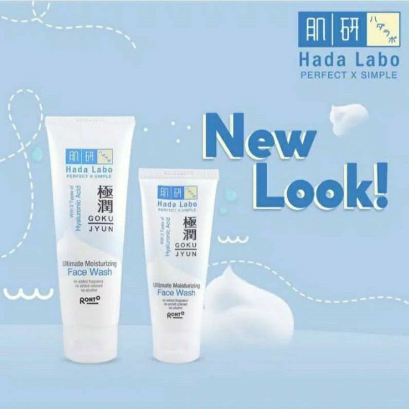 Hada Labo Gokujyun Ultimate Moisturizing Face Wash