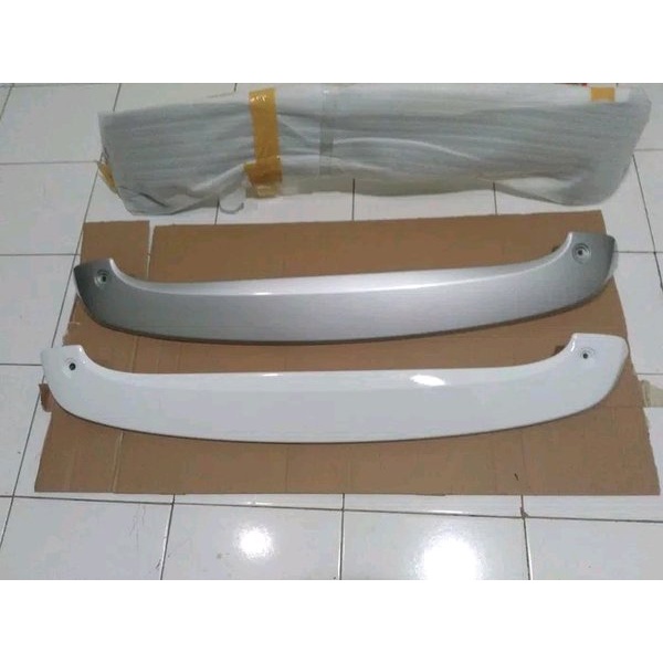 spoiler all new livina plastic