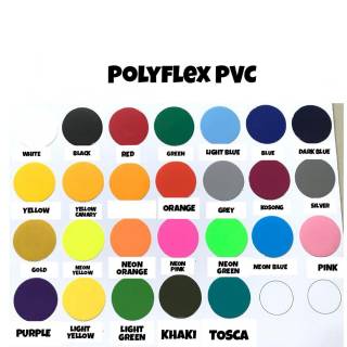 BAHAN SABLON POLYFLEX PVC SKYLINE PREMIUM Shopee Indonesia