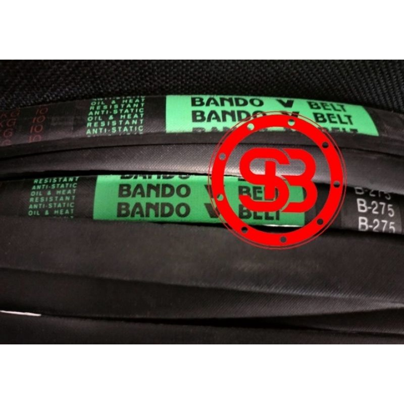 Vanbelt Van Fan Belt Tali Kipas BANDO B271 B272 B273 B274 B275 / MITSUBOSHI B 271 272 273 274 275