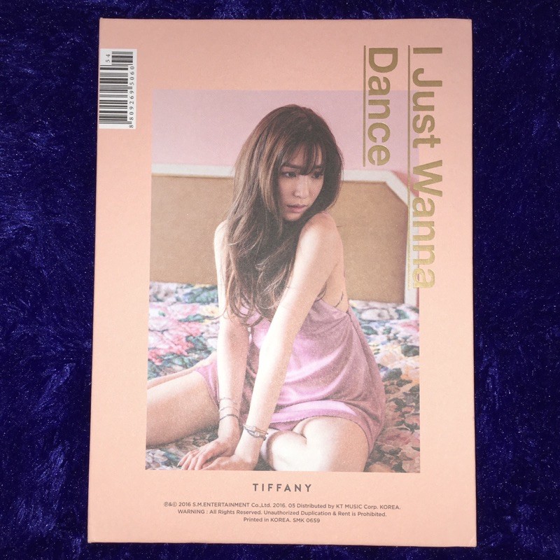 ALBUM TIFFANY SNSD I JUST WANNA DANCE IJWD