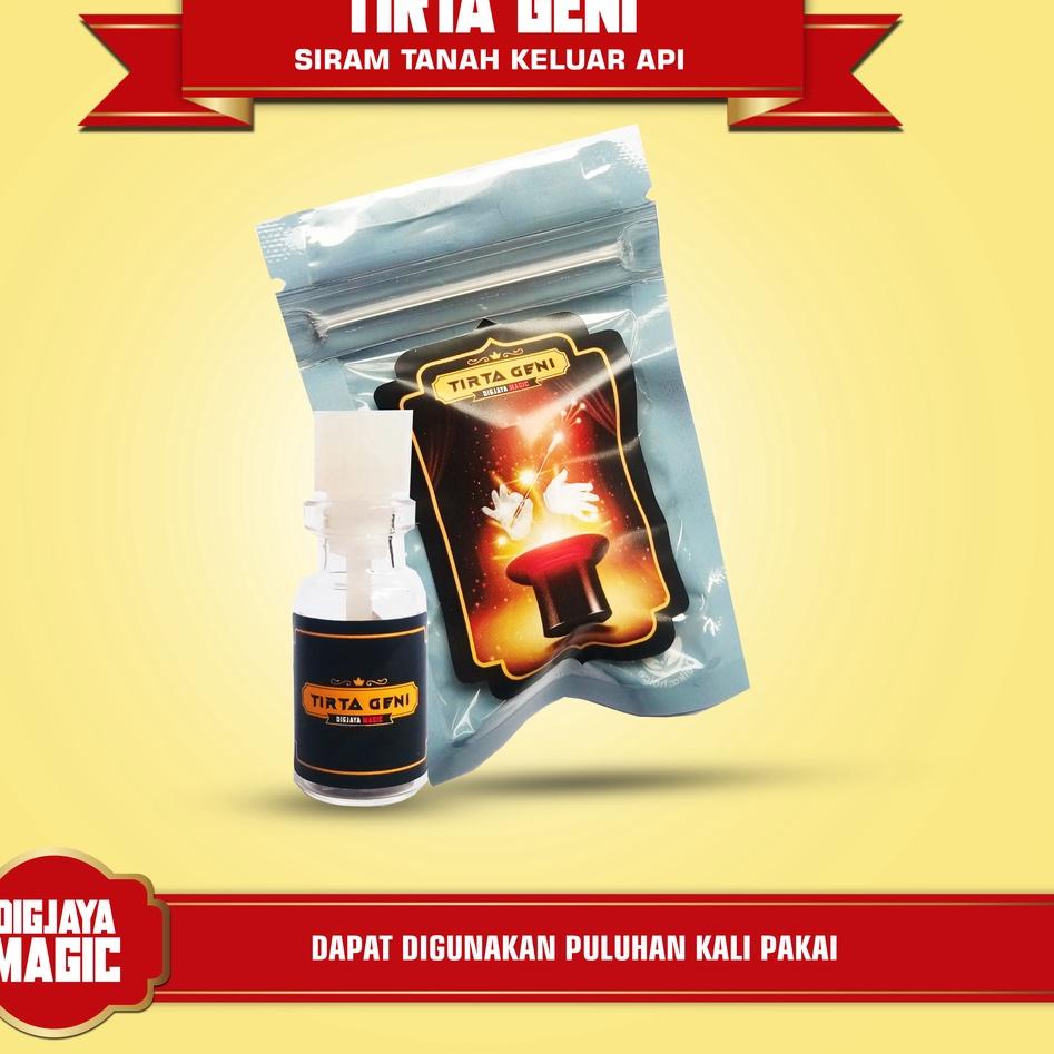 (SALE) ALAT SULAP TIRTA GENI SIRAM TANAH KELUAR API - SULAP MISTIK - DIGJAYA MAGIC