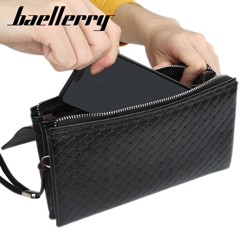 BAELLERRY A418-21 Clutch Pria Kulit Business Handbag WK-SBY