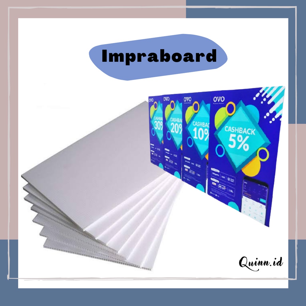 Impraboard / Impraboard 50x70cm / Impraboard 60x85cm / Cetak Impraboard