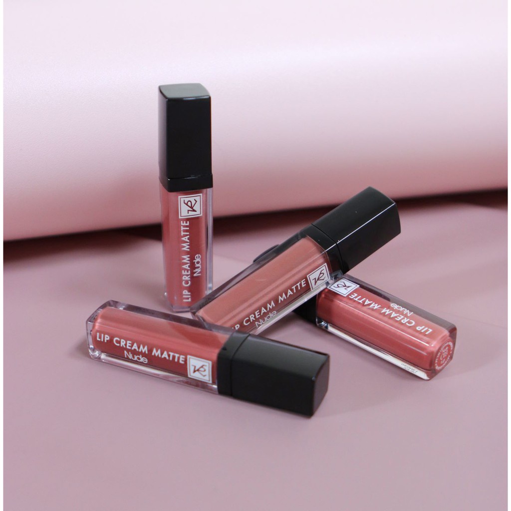 VR Lip Cream Nude / Lipstik Cair / Lip Cream