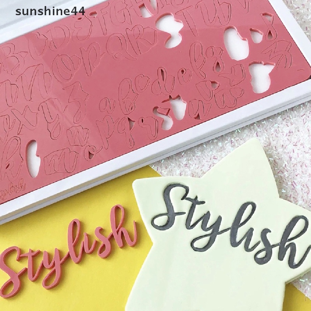 Sunshine Cetakan Kue / Biskuit / Fondant DIY Model Emboss