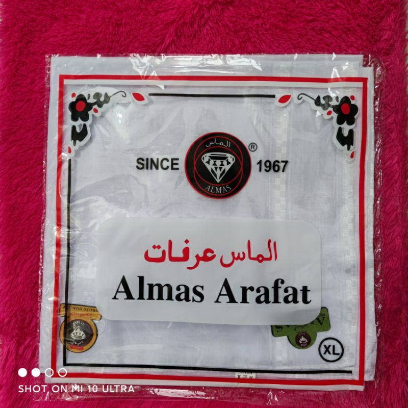 SORBAN PUTIH ALMAS ARAFAT