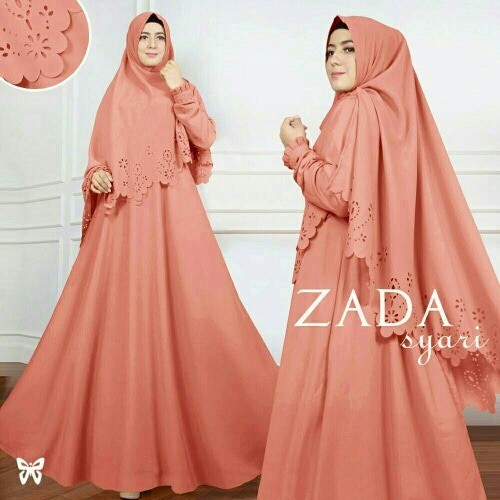 DeltaRN GAMIS SET Zada Syari Peach