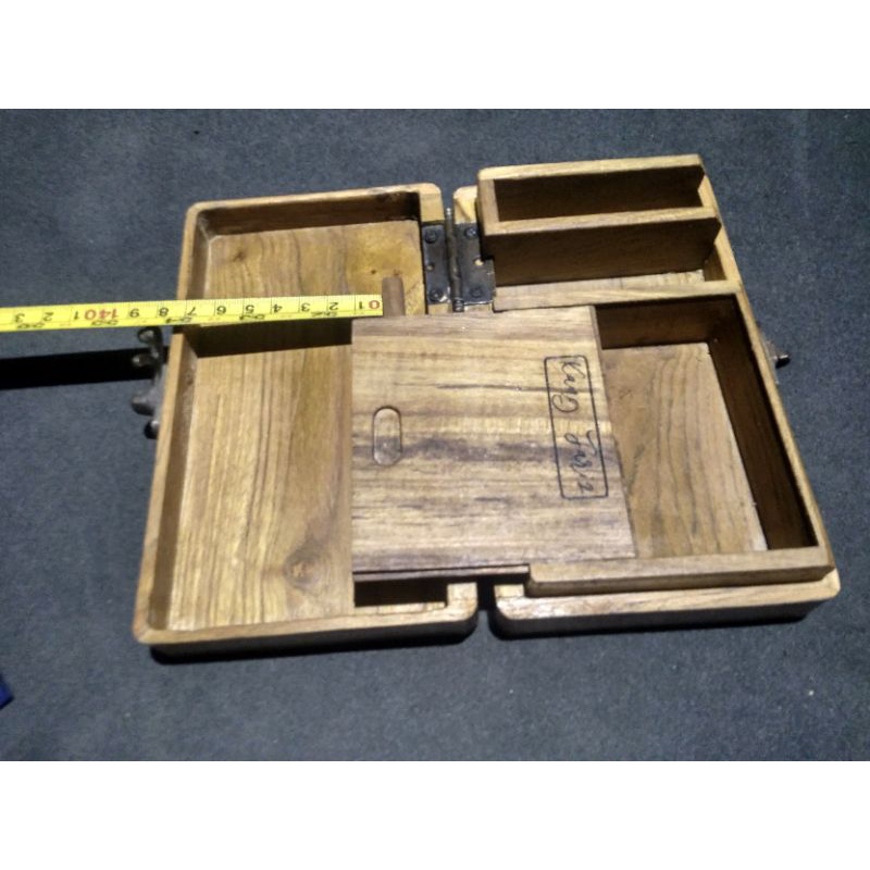 kotak lintingan/wadah/box lintingan jati custom