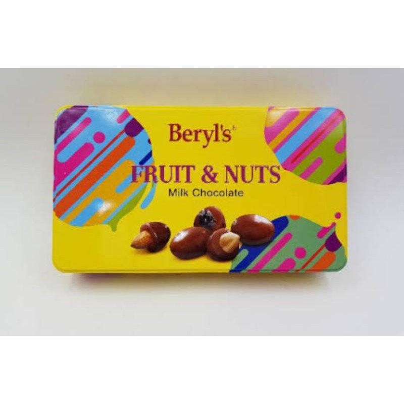 

Coklat Beryls Fruit & Nuts Milk Chocolate 180g/Import