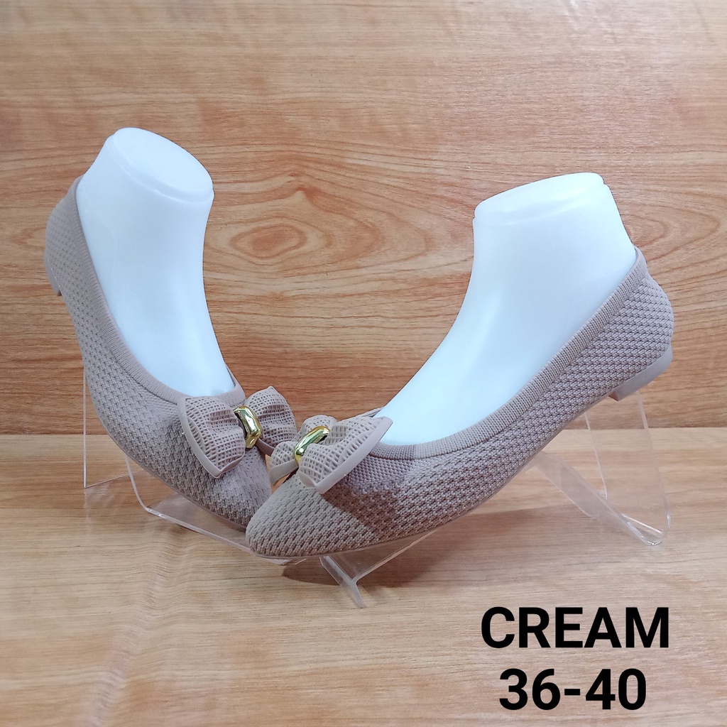 (COD) Sepatu Formal Flat Wanita Jelly Pita Porto BTS-1