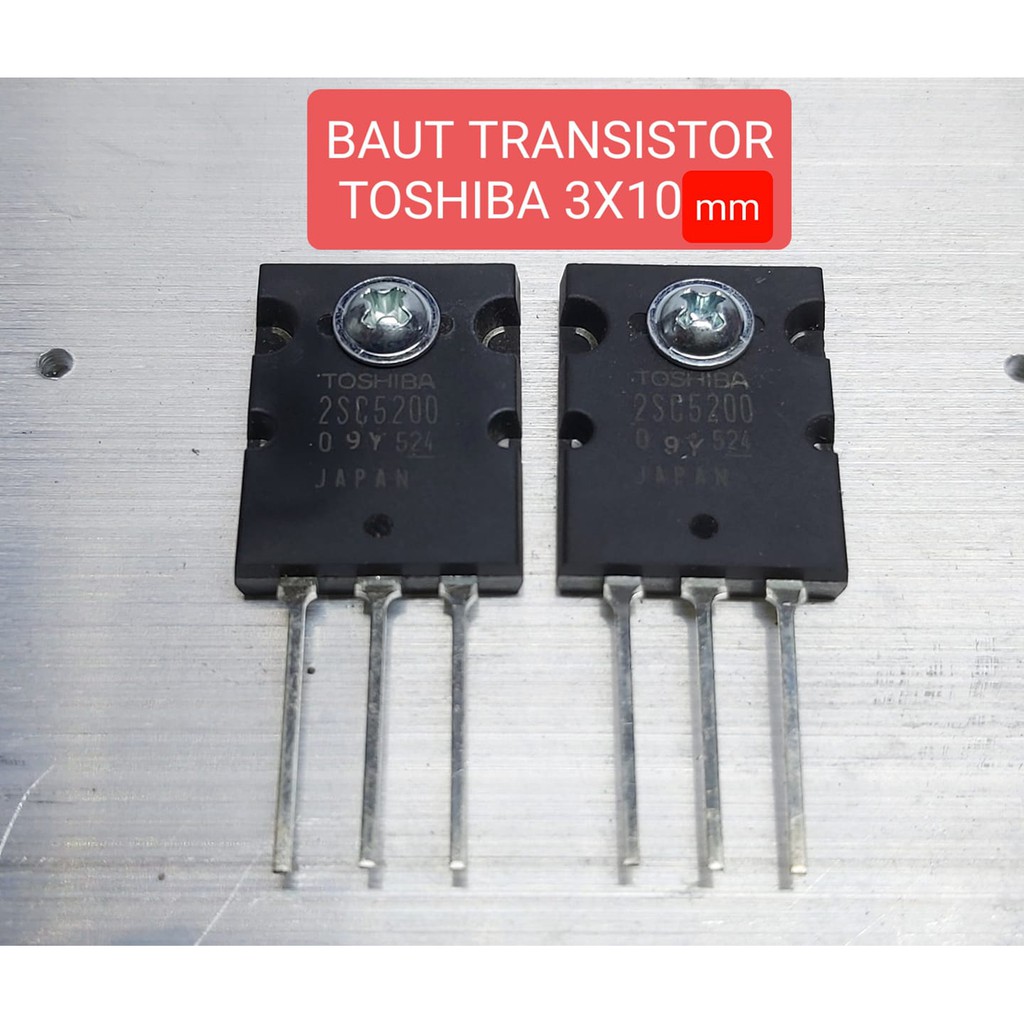 BAUT TRANSISTOR TOSHIBA BAUT KASAR 1 SET