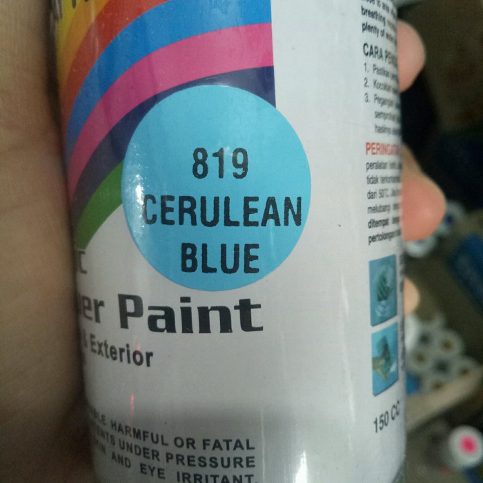 Pilok Pilox Diton Cerulean Blue 819 Biru Langit 150cc redi stok