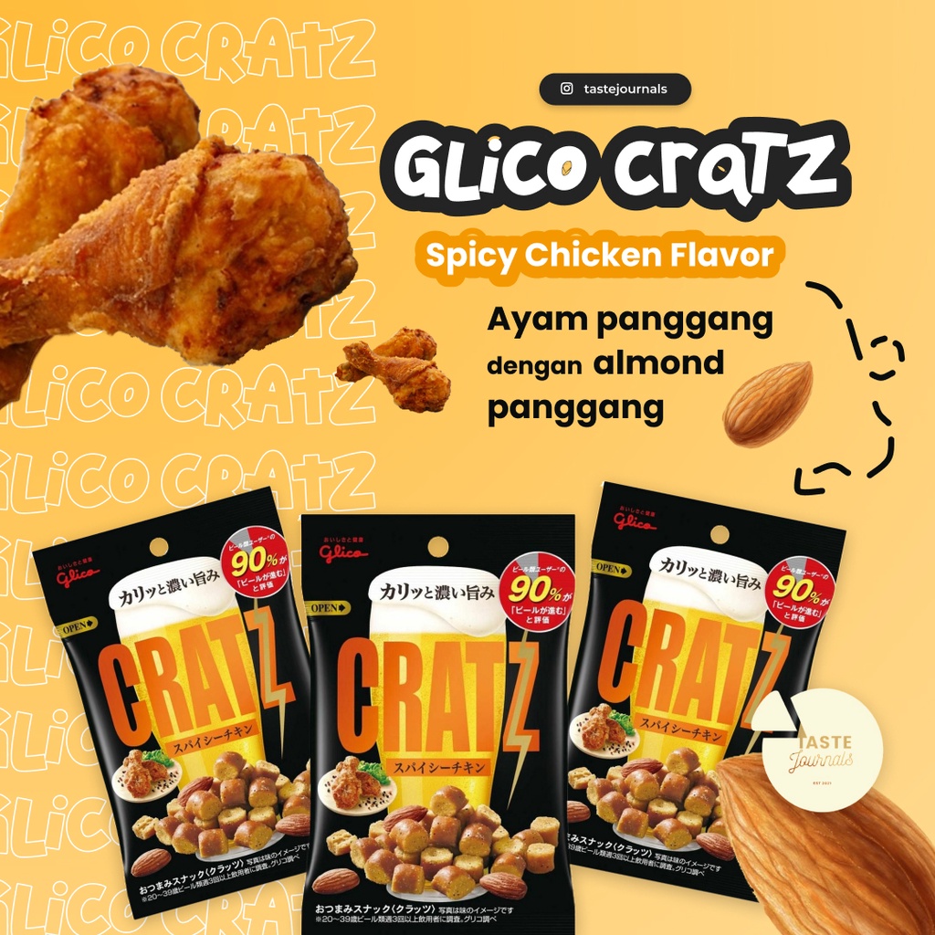 

SNACK JEPANG!!! GLICO Cratz Spicy Chicken Flavour