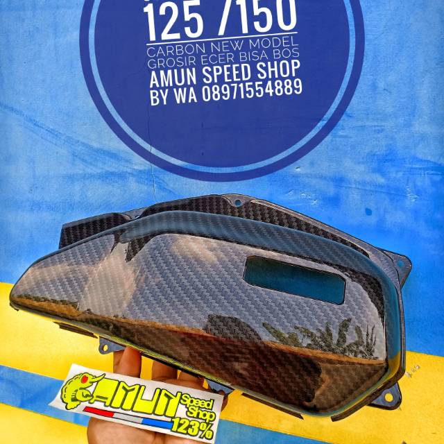 Cover filter vario 125 cover filter vario 150 carbon karbon 5dimensi