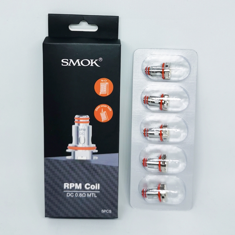 5PCS Ready Stock Smok RPM40 Coil 0.3Ω/0.8Ω