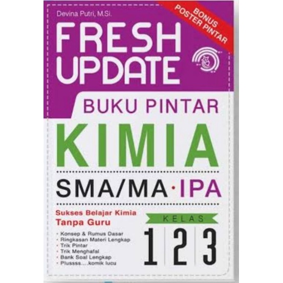 Big Sale - Fresh Update Super Pintar FISIKA - KIMIA - MATEMATIKA - SMA-Kimia