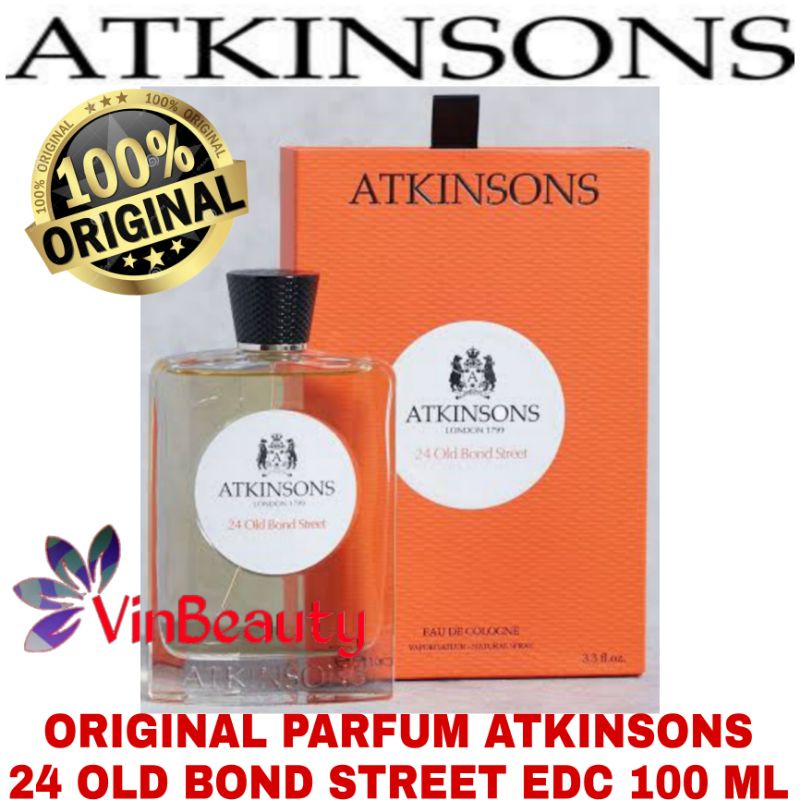 Parfum OriginaL Atkinsons 24 Old Bond Street EDC 100 ml For Unisex Murah