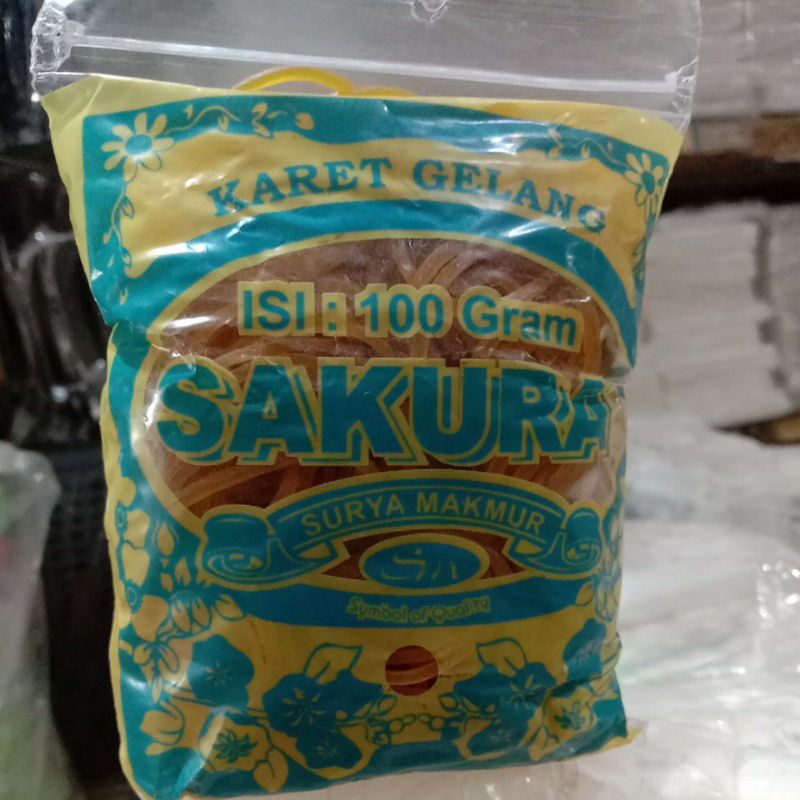 Karet Gelang Sakura 100gram