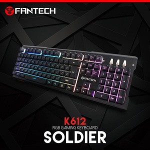 Fantech Gaming Keyboard 612 metal RGB