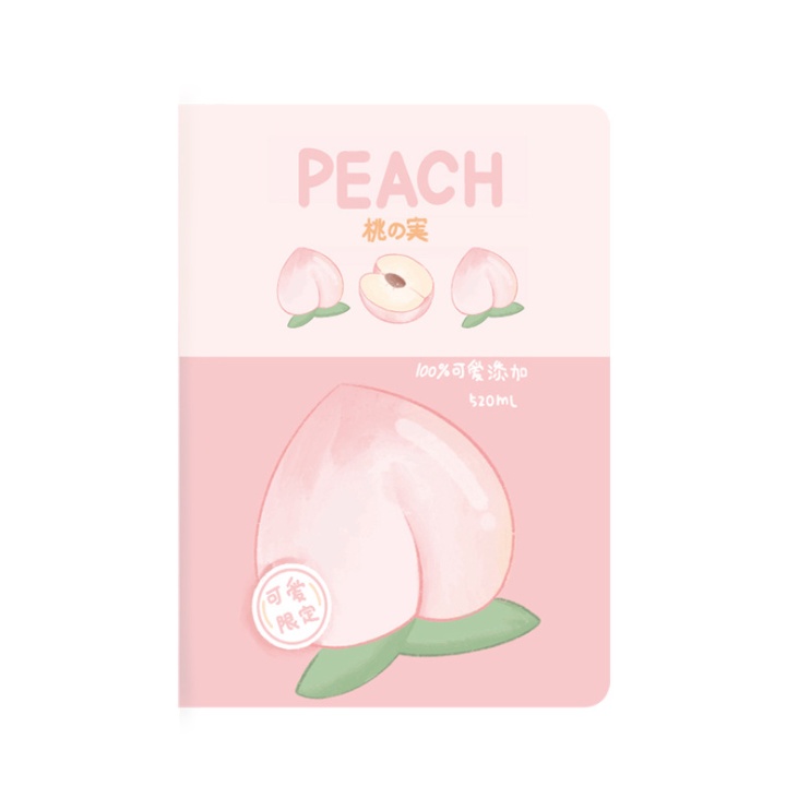 

J2 - Buku tulis Peach Notebook Outing Party ja