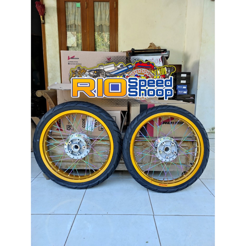 Jual Velg Jari Jari Ring 17 Tapak Lebar Vixion New Atau Vixion Old ...