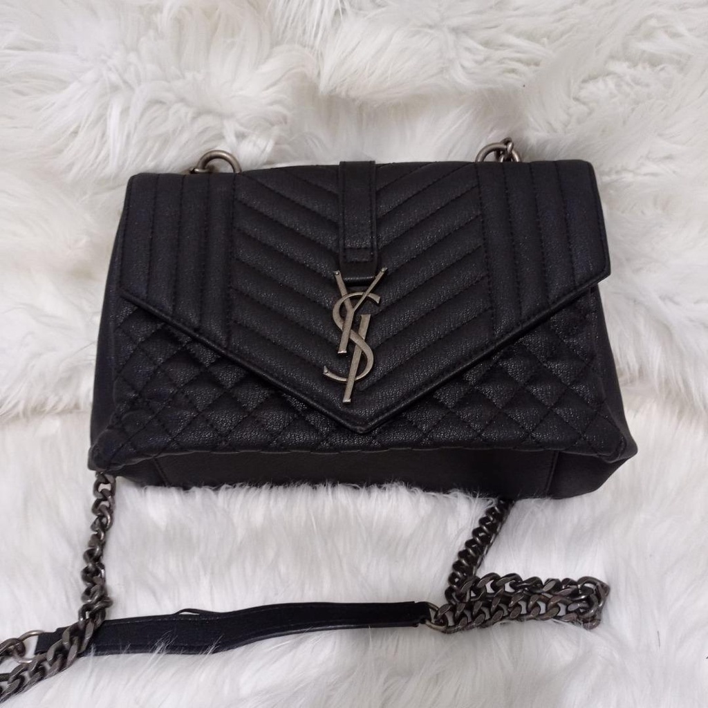 ysl medium bag envelope caviar large