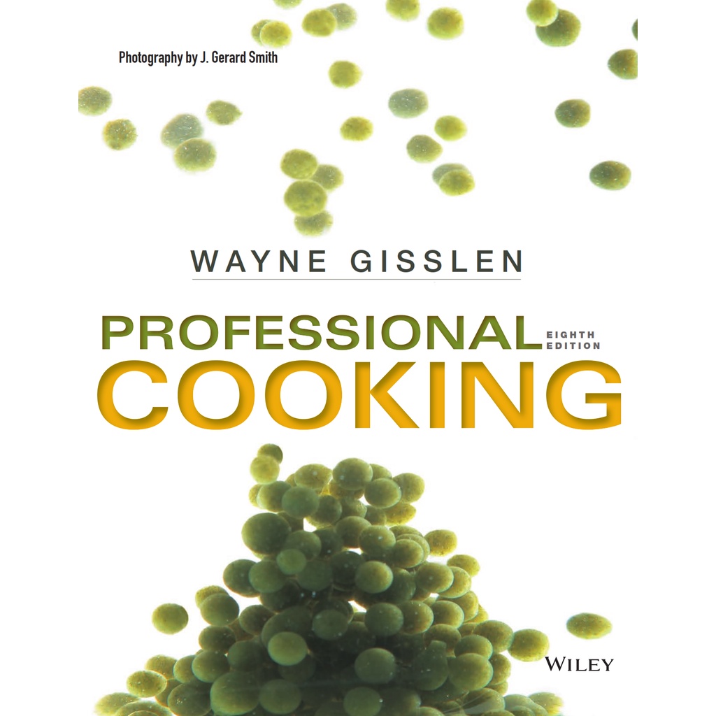 Buku resep Professional Cooking 8th Edition by Wayne Gisslen