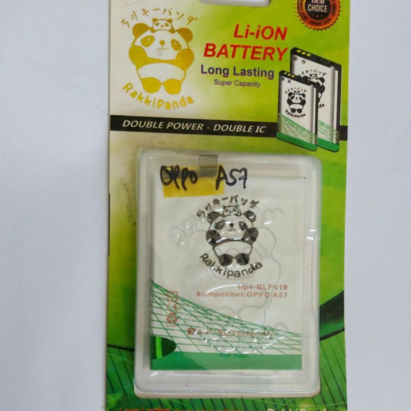 baterai double power oppo A57