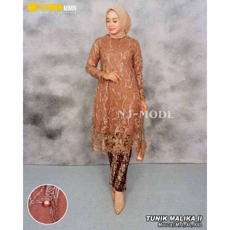 TUNIK TULLE MUTIARA / TILLE PADANG