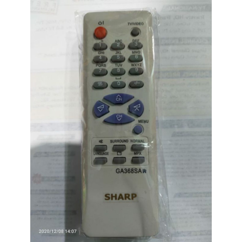 Remote TV Sharp tabung