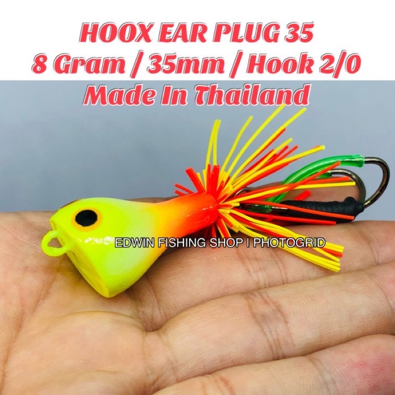 UMPAN GABUS HOOX EAR PLUG 35 MADE IN THAILAND