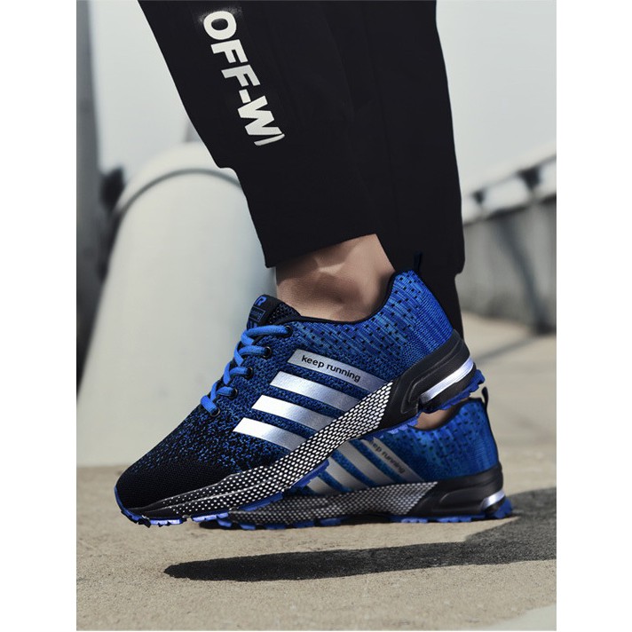 Sepatu Pria Impor Sneakers Pria Olahraga Lari Kasual Breathable Sport Shoes untuk Outdoor/Travel 189