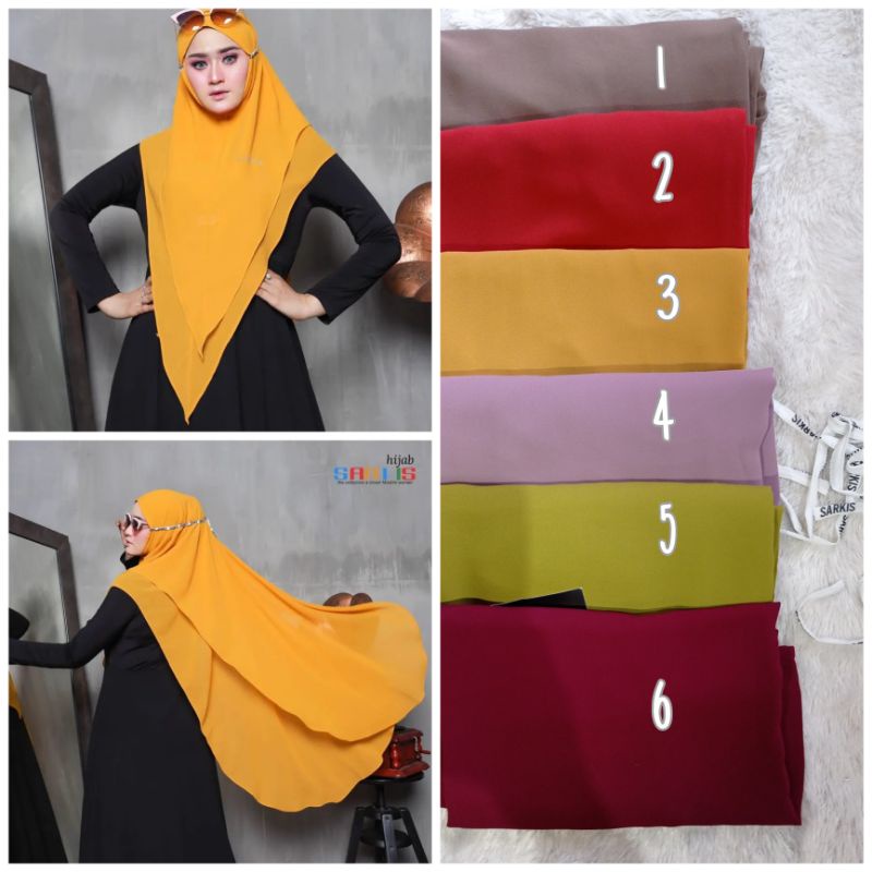 Qinan bergo Signature by Sarkis