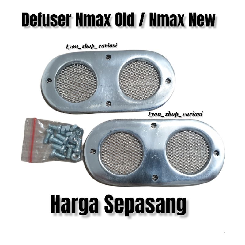 Difuser Defuser Lubang Hawa Nmax Old Nmax New 2020 2021 AEROX LEXI UNIVERSAL SEPASANG