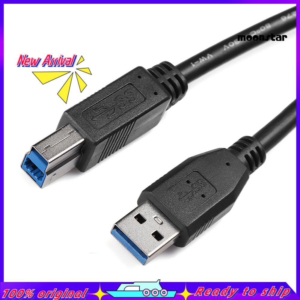 Ms DOONJIEY Kabel Konektor Kecepatan Tinggi USB 3.0 Tipe A Ke B Hub Untuk Printer Scanner