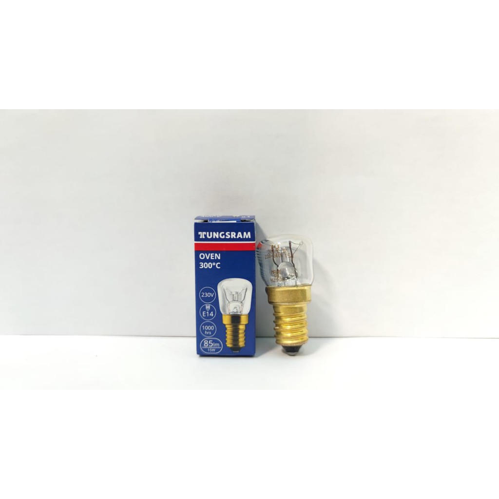 QH Tungsram Lampu Oven 15W / 25W E14 Tahan Panas 300 Derajat Celcius