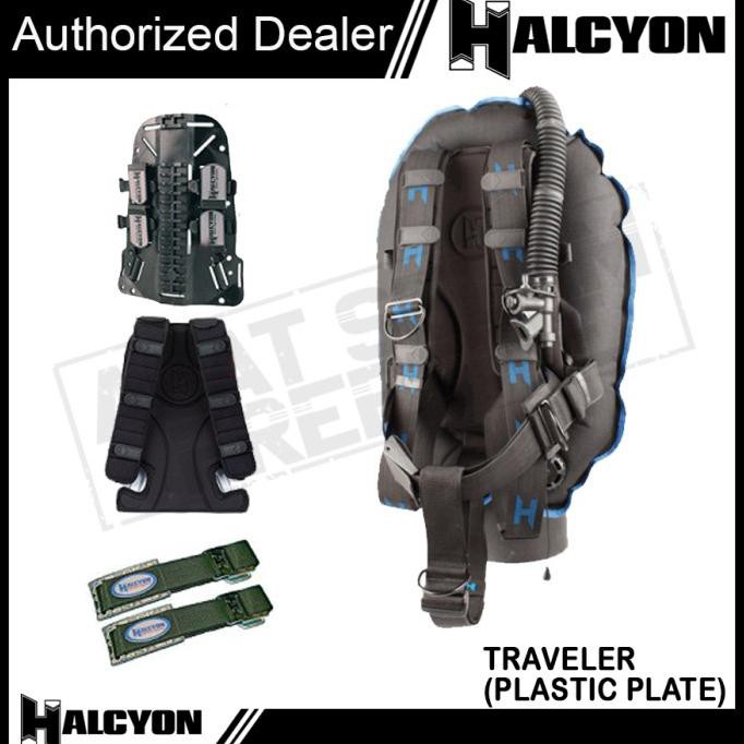 Halcyon Technical BCD Scuba Diving Traveler System No Apeks Scubapro