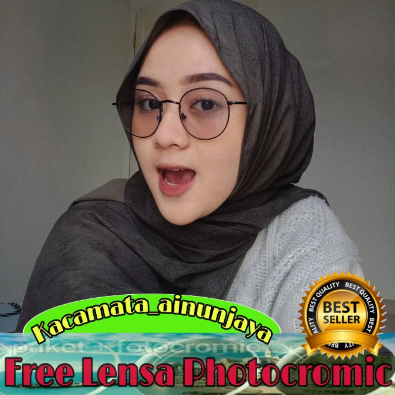 PAKET FRAME + LENSA | KACAMATA MINUS / PHOTOCROMIC | Kacamata 3213