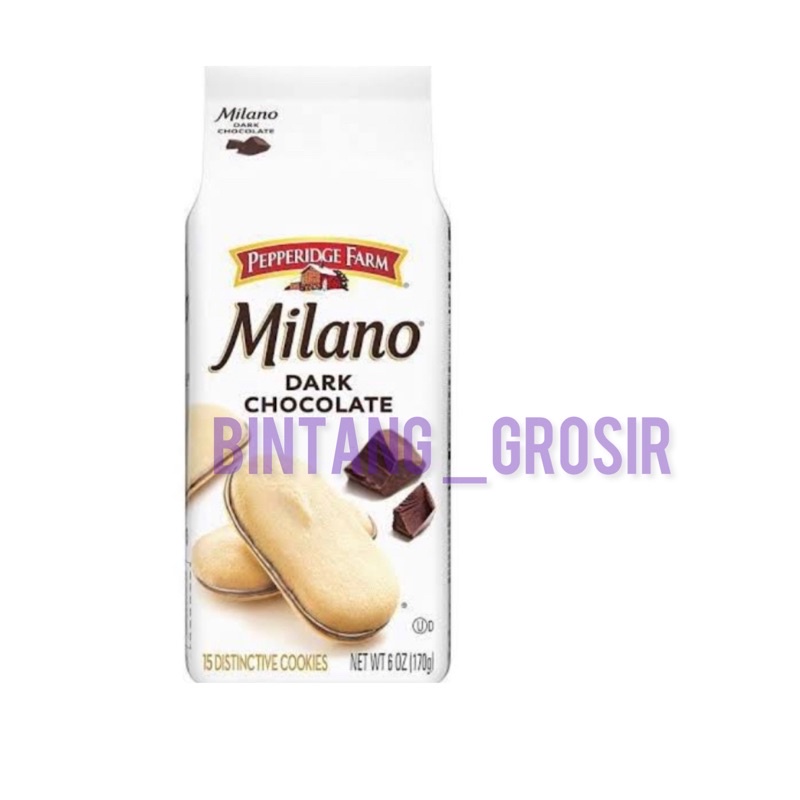 

Biskuit Pepperidge Farm Milano Dark Chocolate / Biscuit / PF / Biskuit / PepperidgeFarm / Pepperidge / Farm / Milano / Dark / Chocolate