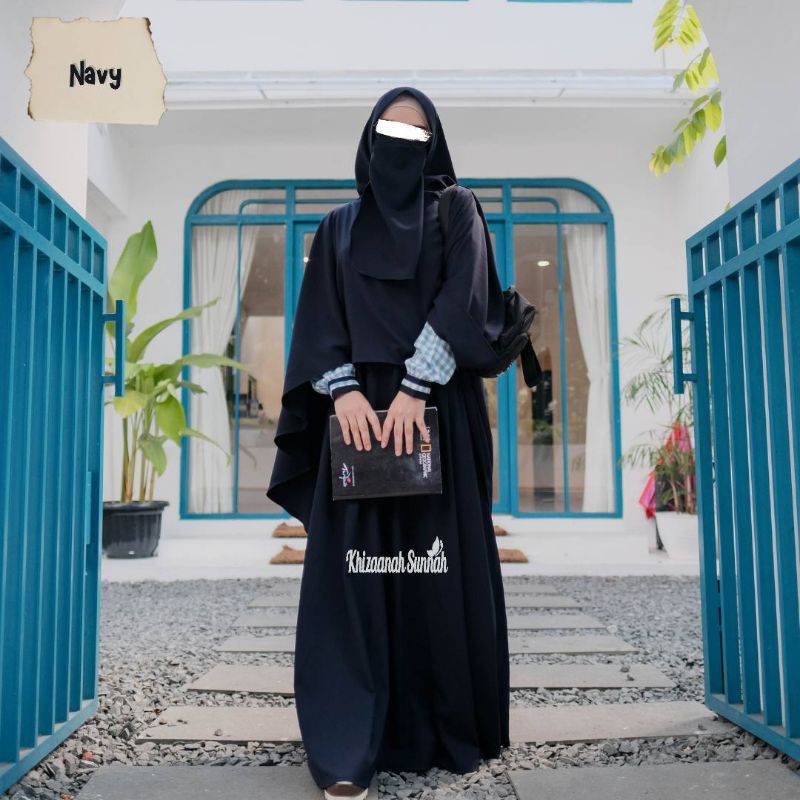 Set Gamis Syafiqa by Khisanah Sunnah