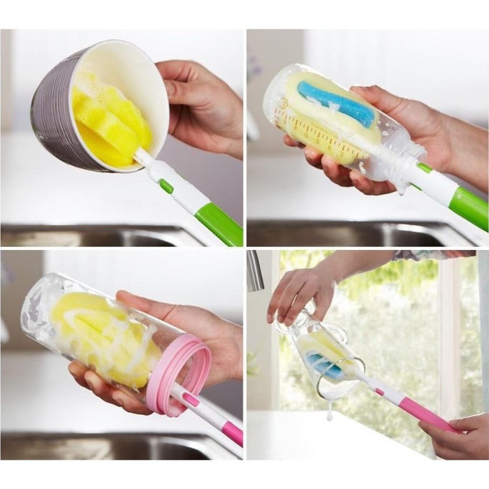 Spons Cuci Botol / Spons Pembersih Botol /Bottle Brush Spons