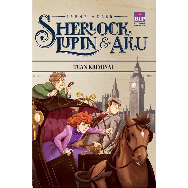 Novel | Sherlock, Lupin Dan Aku 10 : Tuan Kriminal