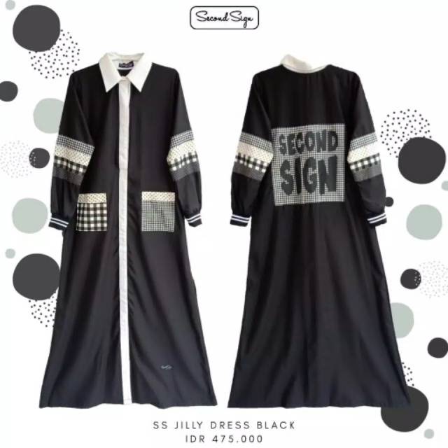 Gamis Casual Second Sign Jilly Dress