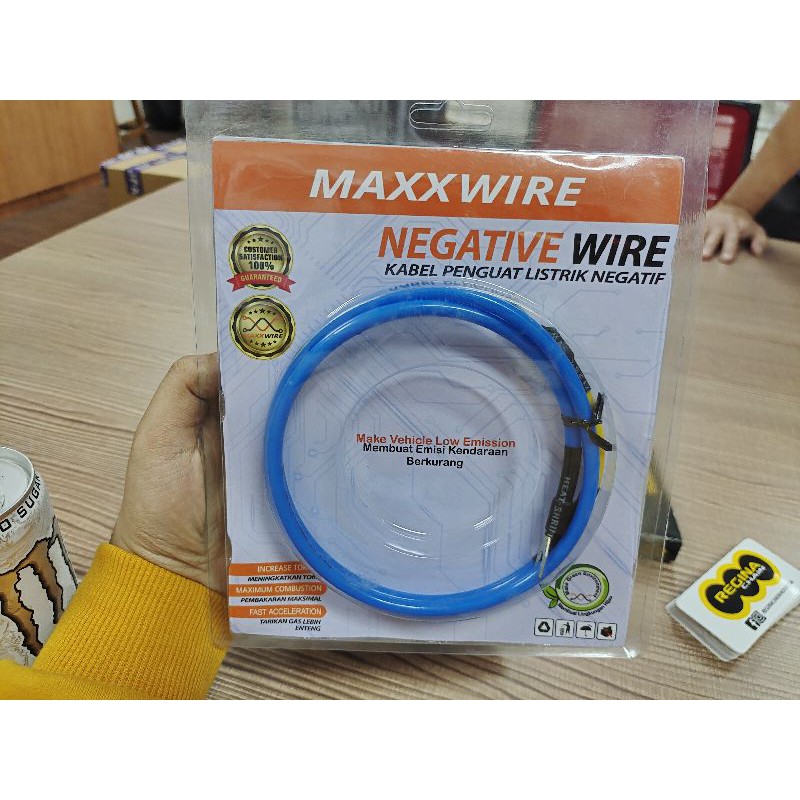 KABEL SETAN MAXXWIRE COIL WIRE + NEGATIVE WIRE