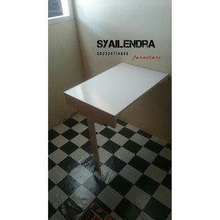 Meja lipat dinding meja folding meja gantung Putih Meja lipat dinding meja folding meja gantung Putih
