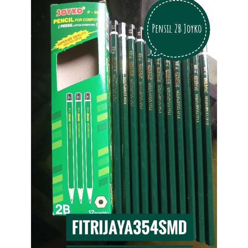 

Pensil 2B alat tulis belajar alat tulis kantor