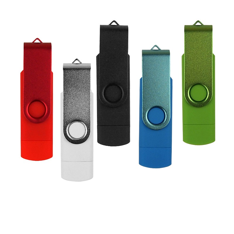 2in1 Flashdisk USB OTG 128GB untuk Komputer / HP